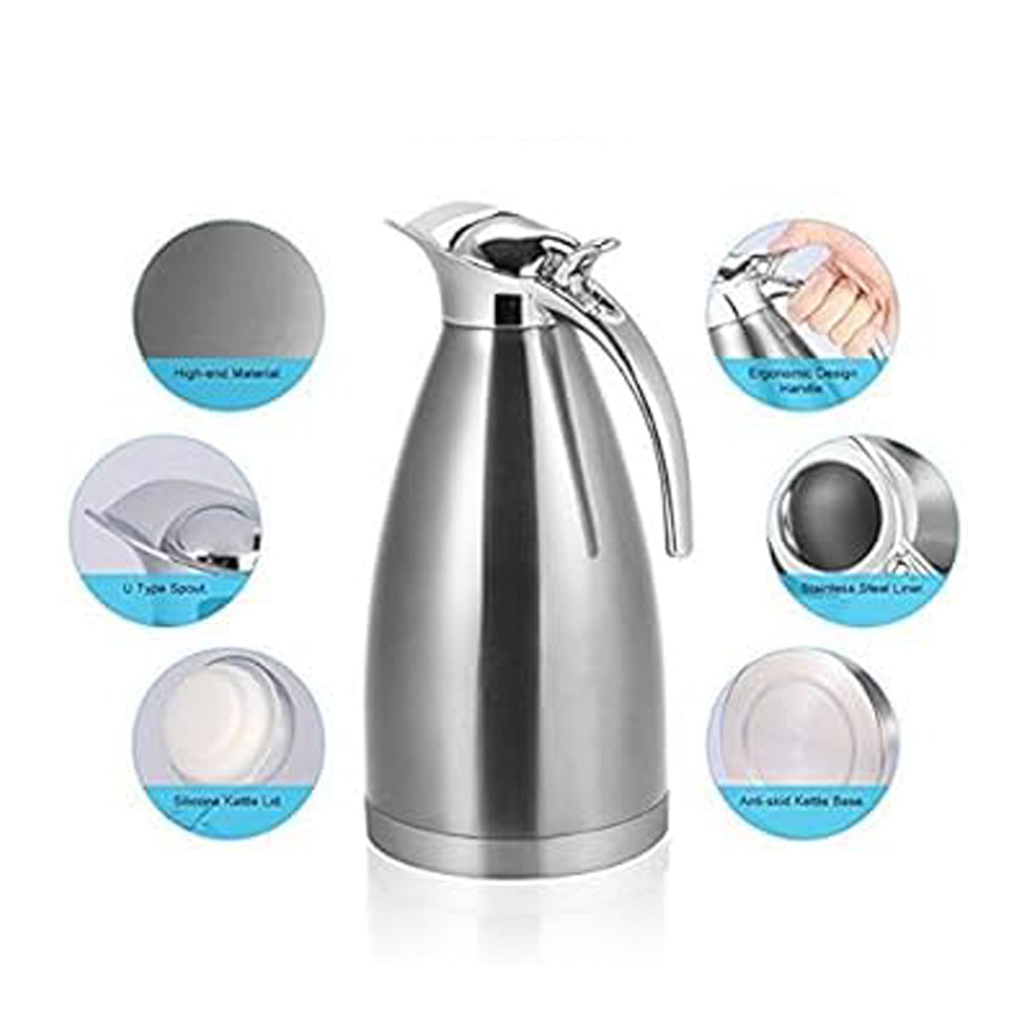 PREMIUM STAINLESS STEEL THERMAL CARAFE