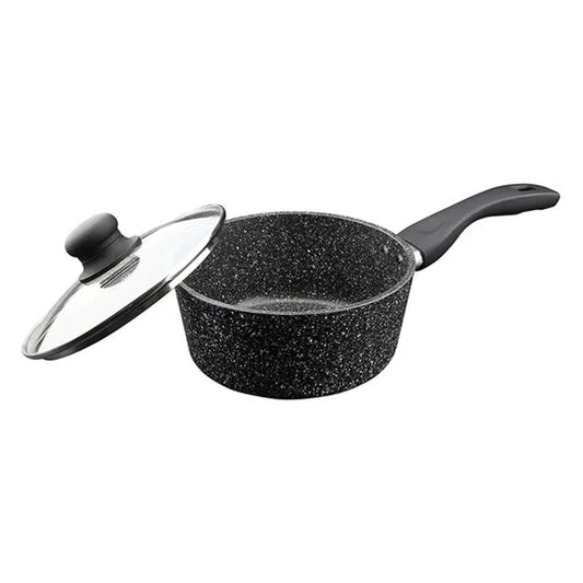Westinghouse 28cm Nonstick Casserole Pot with Glass Lid – Induction Compatible, Forged Aluminum