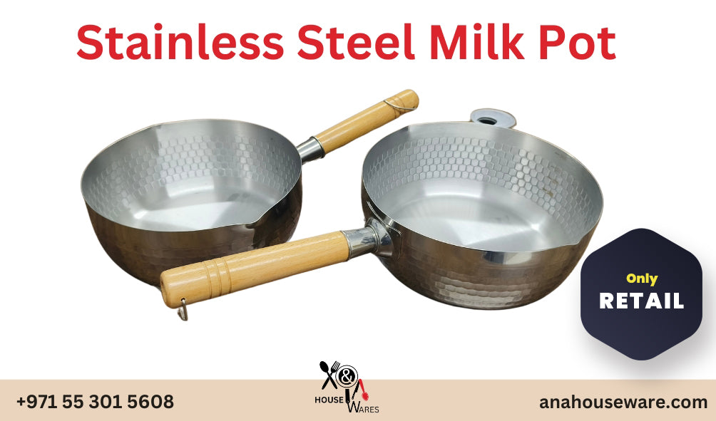 Stainless Steel Milk Pot – The Perfect Blend of Durability and Style