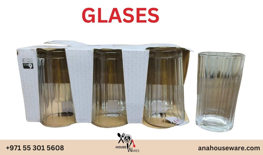 Elegant Glass Set – A Perfect Addition to Your Kitchenware!