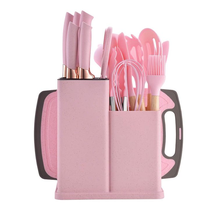 19 Pcs Silicone Cooking Utensils Set with Wooden Handles | Heat-Resistant & Non-Stick Kitchen Tools | Includes Spatulas, Spoons, Whisks & More | Perfect for Cooking & Baking